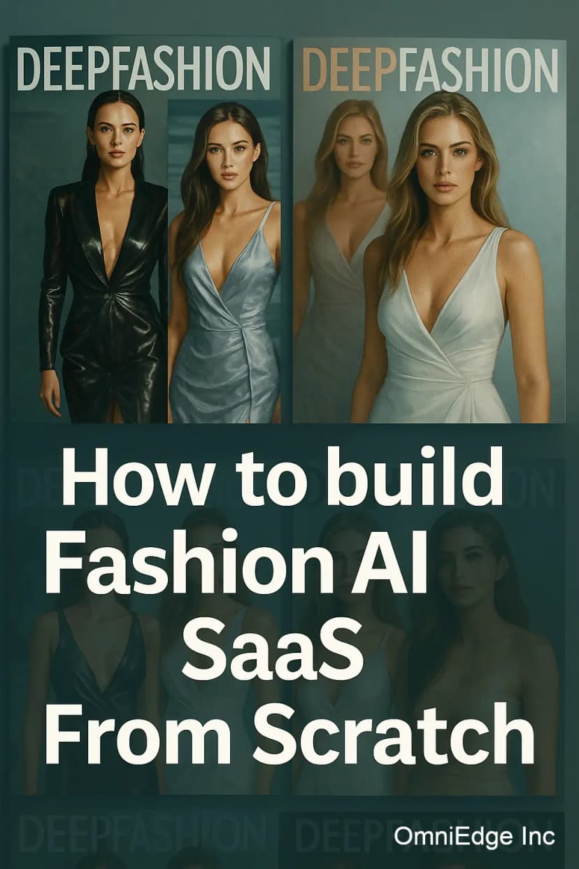 Fashion AI Book Cover - How to Build Fashion AI SaaS From Scratch